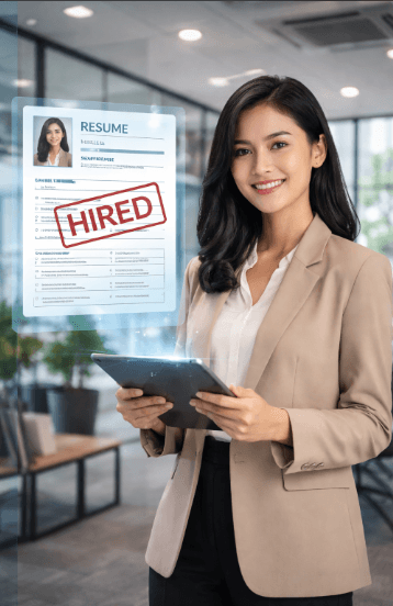 Visualisasi panduan karir April 2026 untuk melamar kerja di perusahaan besar.