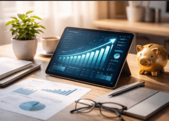 Visualisasi strategi kelola keuangan 2026 yang bijaksana untuk masa depan.
