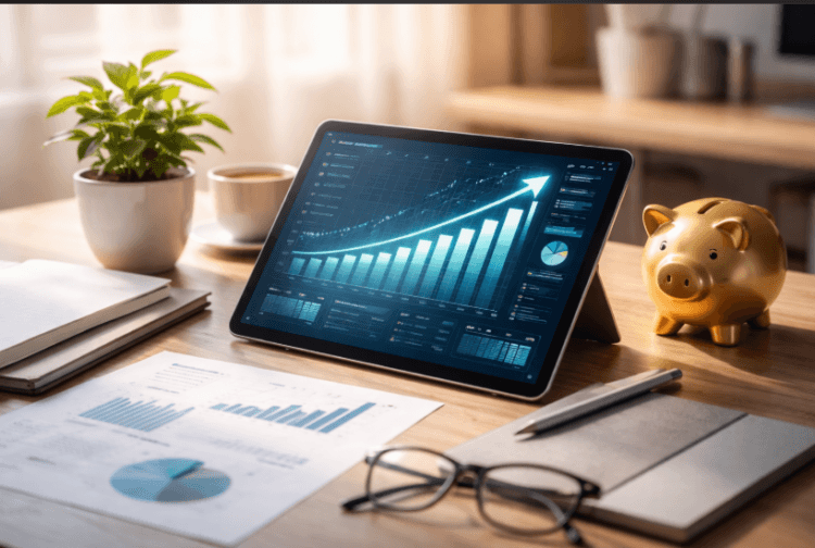 Visualisasi strategi kelola keuangan 2026 yang bijaksana untuk masa depan.