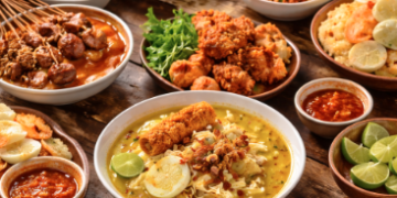 Berbagai hidangan khas dalam rangkaian kegiatan Wisata Kuliner Medan yang menggugah selera.