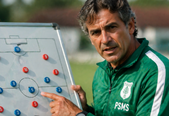 Persiapan intensif pelatih dalam menyusun strategi terbaik bagi Skuad PSMS Medan 2026 guna menghadapi kompetisi Liga 2.