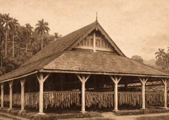 Gambaran suasana perkebunan masa lalu yang mengawali Sejarah Kota Tanjung Morawa.