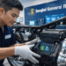 Proses pengerjaan di Bengkel Konversi Medan untuk mengubah mesin pembakaran internal menjadi sistem penggerak listrik yang ramah lingkungan.