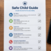 Visualisasi Panduan Keamanan Anak Terpadu dalam bentuk daftar periksa guna memudahkan orang tua dalam memantau keselamatan keluarga.