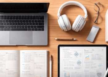 Checklist Persiapan Mahasiswa Baru 2026 yang mencakup perangkat digital dan peralatan pendukung belajar modern.