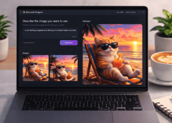 contoh prompt AI untuk Microsoft Designer menghasilkan foto keren