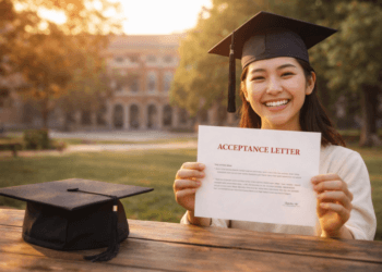 Seorang mahasiswa berhasil menyelesaikan seluruh tahapan daftar beasiswa kuliah 2026 dengan hasil memuaskan.