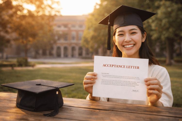 Seorang mahasiswa berhasil menyelesaikan seluruh tahapan daftar beasiswa kuliah 2026 dengan hasil memuaskan.