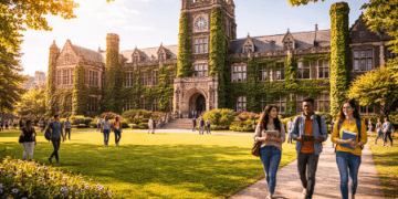 Pemandangan kampus universitas luar negeri yang menjadi tujuan favorit penerima beasiswa LPDP.