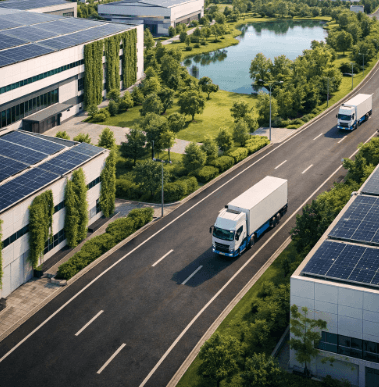 Penerapan konsep Hijau Medan pada kawasan industri manufaktur masa kini.