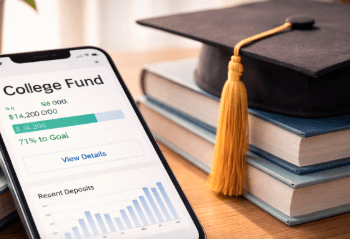 Mahasiswa sedang menghitung estimasi Biaya Kuliah Universitas menggunakan aplikasi keuangan digital agar anggaran tetap terkontrol.