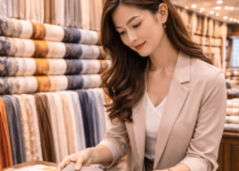 Pilihan motif mewah untuk kebutuhan kain gorden dan interior di Pusat Pasar Medan yang sangat lengkap.