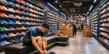 Koleksi lengkap di Grosir Sepatu Olahraga Medan yang menawarkan berbagai model sepatu sport terbaru dengan harga terjangkau.