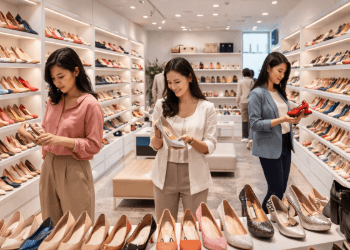 Koleksi fashionable di Grosir Sepatu Wanita Medan yang selalu memperbarui stok dengan model sepatu wanita paling hits.