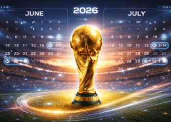 Informasi lengkap mengenai Jadwal Piala Dunia 2026 yang mencakup seluruh pertandingan dari babak penyisihan grup hingga laga final di Amerika Serikat.