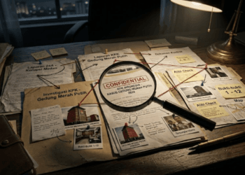 Ilustrasi berkas penyidikan untuk mengungkap Kronologi Suap Bea Cukai yang melibatkan pengusaha besar.