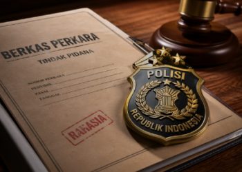 Berkas perkara mengenai Kronologi Yosep Gultom Polresta Balikpapan yang kini masuk ke meja Komisi III DPR RI.