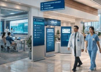 Fasilitas Layanan Publik yang modern untuk kesehatan dan pendidikan.