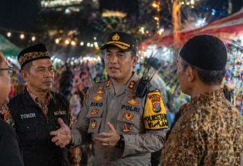 Sosialisasi oleh aparat mengenai Aturan Main Petasan di Medan guna menciptakan perayaan yang tertib.