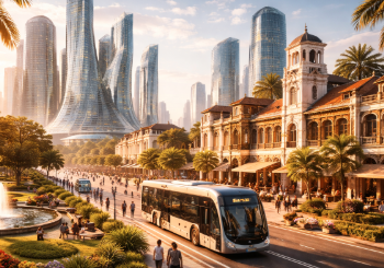 Gambaran masa depan pembangunan Metropolitan Heritage Medan yang modern dan asri.