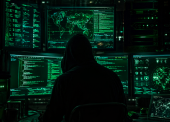 Ilustrasi mengenai aktivitas ilegal dan Motif Penyebar Link Viral dalam mengincar data pengguna internet.