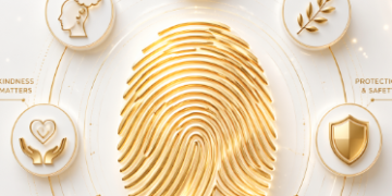 Visualisasi mengenai pentingnya menjaga integritas diri melalui Etika Bijak Media Sosial setiap hari.