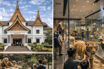 Melihat lebih dekat koleksi satwa khas Sumatera yang diawetkan di Museum Negeri Sumatera Utara, pusat edukasi sejarah terbaik.