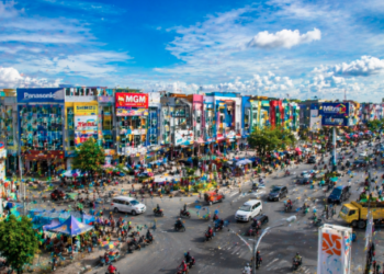 Geliat aktivitas ekonomi yang menunjukkan besarnya Potensi Kawasan Medan Marelan.