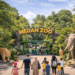 Gerbang masuk utama Kebun Binatang di Medan (Medan Zoo) yang menjadi destinasi favorit wisata keluarga.
