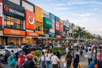 Aktivitas perdagangan masyarakat yang mendukung pertumbuhan Bisnis Ritel di Tanjung Morawa.