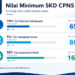 Grafik rincian nilai ambang batas atau passing grade CPNS Medan 2026