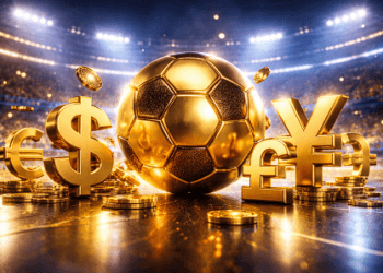 Visualisasi kemewahan dan nilai kontrak pemain bintang di Liga Arab Saudi.