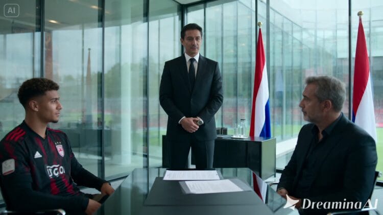 Ilustrasi peran agen dalam negosiasi kontrak pemain sepak bola profesional.