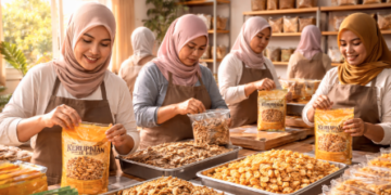 Aktivitas para pelaku UMKM dalam industri pengolahan ikan Medan yang memproduksi produk unggulan bernilai ekonomi tinggi.