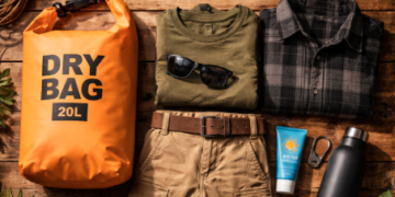 Susunan perlengkapan wajib bawa untuk off-road guna menunjang kenyamanan wisatawan selama di Berastagi.