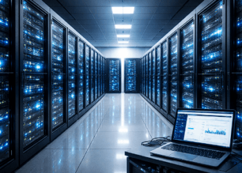 Pusat data dan server Kemendikdasmen yang siap mendukung pelaksanaan TKA berbasis komputer di seluruh Indonesia.