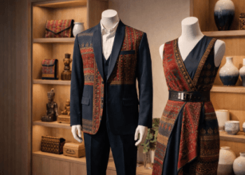 Display koleksi busana dan Kreatif Medan yang siap untuk pasar mancanegara.