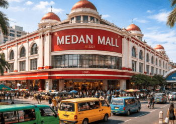 Gedung Medan Mall yang menjadi Pusat Belanja Strategis Medan bagi masyarakat yang mencari barang grosir dan eceran.