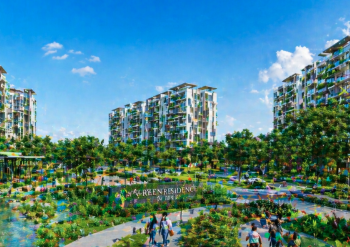 Visualisasi kawasan yang menjadi standar Hunian Masa Depan Gaperta di Kota Medan.