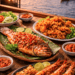 Sajian lezat Kuliner Seafood Belawan yang menjadi primadona bagi wisatawan lokal maupun mancanegara.