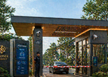 Fasilitas pos penjagaan yang merupakan bagian inti dari Sistem Keamanan Polonia Medan.