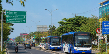 Kelancaran arus lalu lintas yang mendukung kemudahan Akses Transportasi ke Marelan.