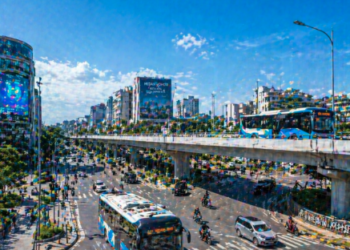 Infrastruktur jalan raya yang mendukung kelancaran Transportasi di Medan Johor.