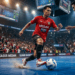 Pemain Timnas Futsal Indonesia saat berlaga di Kejuaraan ASEAN Futsal 2026 melawan Brunei Darussalam.
