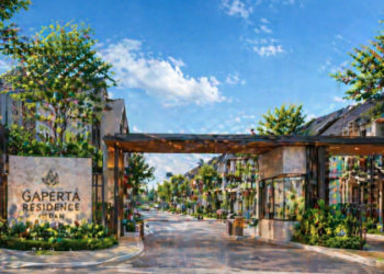 Deretan hunian modern yang menjadi motor utama Investasi Properti Kota Ujung Gaperta.