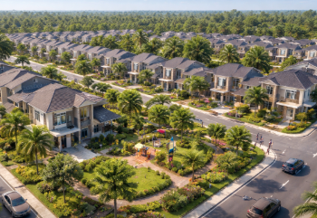 Salah satu kawasan modern dari deretan Perumahan di Tanjung Morawa yang sedang berkembang pesat.