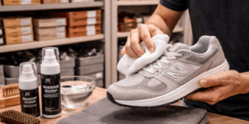 Langkah-langkah dalam Tips Merawat Sepatu Grosir guna menjaga kondisi stok barang tetap prima sebelum sampai ke tangan konsumen.