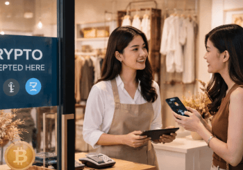 Visualisasi Toko Kripto Medan yang menunjukkan kesiapan pelaku usaha lokal dalam menyambut tren ekonomi digital dunia.