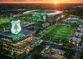 Gambaran visi masa depan infrastruktur olahraga guna mendukung Target Promosi PSMS Medan secara berkelanjutan.