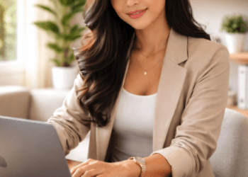 Infografis trik perempuan berdaya dunia digital yang menampilkan warga mempraktikkan jurus wanita mandiri era siber.